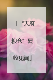 “天府粮仓”夏收见闻