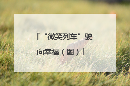 “微笑列车”驶向幸福（图）
