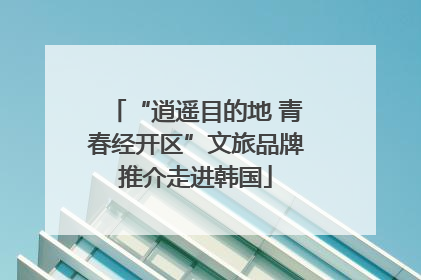“逍遥目的地 青春经开区”文旅品牌推介走进韩国