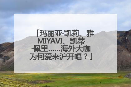 玛丽亚·凯莉、雅MIYAVI、凯蒂·佩里……海外大咖为何爱来沪开唱？