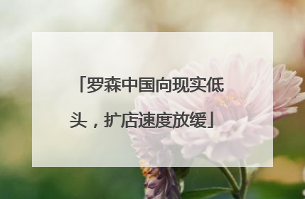罗森中国向现实低头，扩店速度放缓