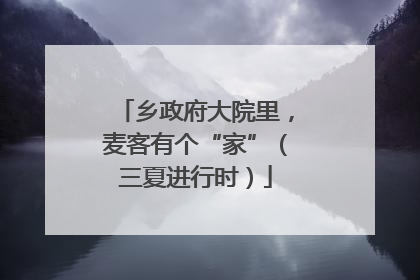 乡政府大院里，麦客有个“家”（三夏进行时）
