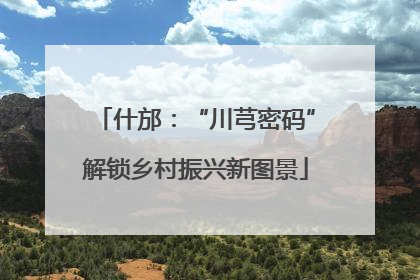 什邡：“川芎密码”解锁乡村振兴新图景