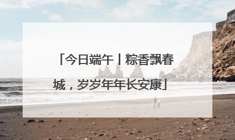 今日端午丨粽香飘春城，岁岁年年长安康
