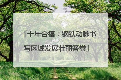 十年合福：钢铁动脉书写区域发展壮丽答卷