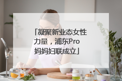 凝聚新业态女性力量，浦东Pro妈妈妇联成立