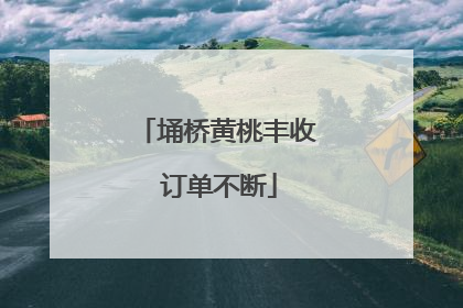 埇桥黄桃丰收 订单不断