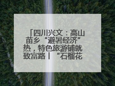 四川兴文：高山苗乡“避暑经济”热，特色旅游铺就致富路丨“石榴花开”四川行⑧