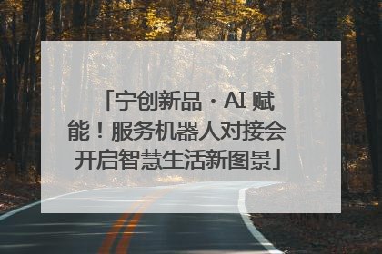 宁创新品・AI 赋能！服务机器人对接会开启智慧生活新图景