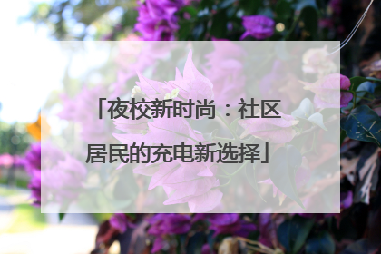 夜校新时尚：社区居民的充电新选择