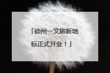 德州一文旅新地标正式开业！