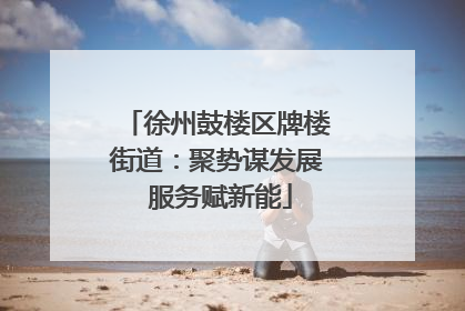 徐州鼓楼区牌楼街道：聚势谋发展 服务赋新能