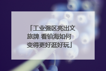 工业强区亮出文旅牌 看镇海如何变得更好逛好玩