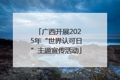 广西开展2025年“世界认可日”主题宣传活动