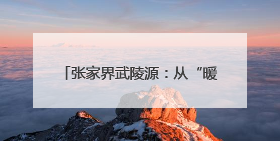 张家界武陵源：从“暖心驿站”到创新样板