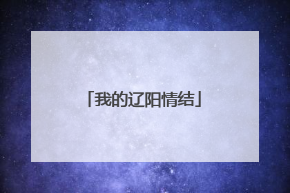我的辽阳情结