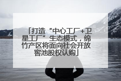打造“中心工厂+卫星工厂”生态模式，绵竹产区将面向社会开放窖池股权认购