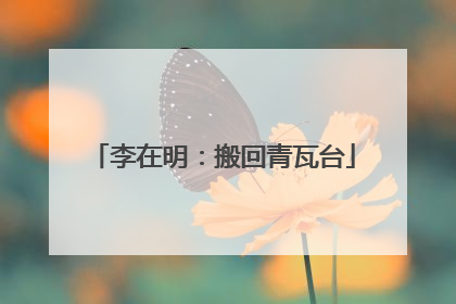 李在明：搬回青瓦台