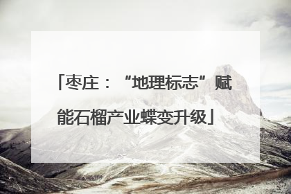 枣庄：“地理标志”赋能石榴产业蝶变升级