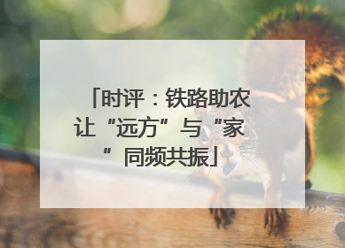 时评：铁路助农让“远方”与“家”同频共振