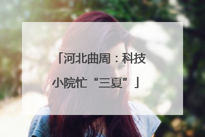河北曲周：科技小院忙“三夏”