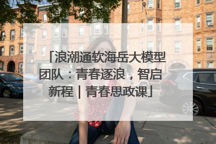 浪潮通软海岳大模型团队：青春逐浪，智启新程｜青春思政课