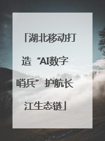 湖北移动打造“AI数字哨兵”护航长江生态链