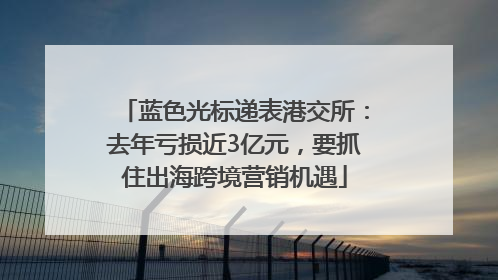 蓝色光标递表港交所：去年亏损近3亿元，要抓住出海跨境营销机遇