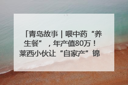 青岛故事｜喂中药“养生餐”，年产值80万！莱西小伙让“自家产”锦鲤“游”向全国