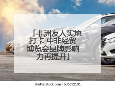 非洲友人实地打卡 中非经贸博览会品牌影响力再提升