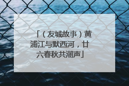 （友城故事）黄浦江与默西河，廿六春秋共潮声