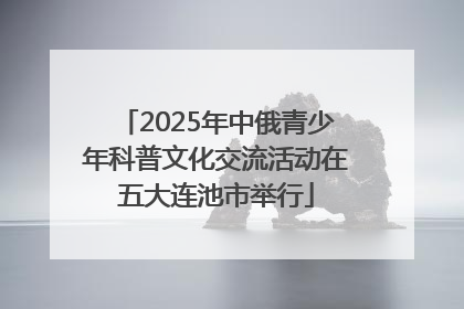 2025年中俄青少年科普文化交流活动在五大连池市举行