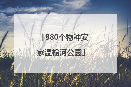 880个物种安家温榆河公园